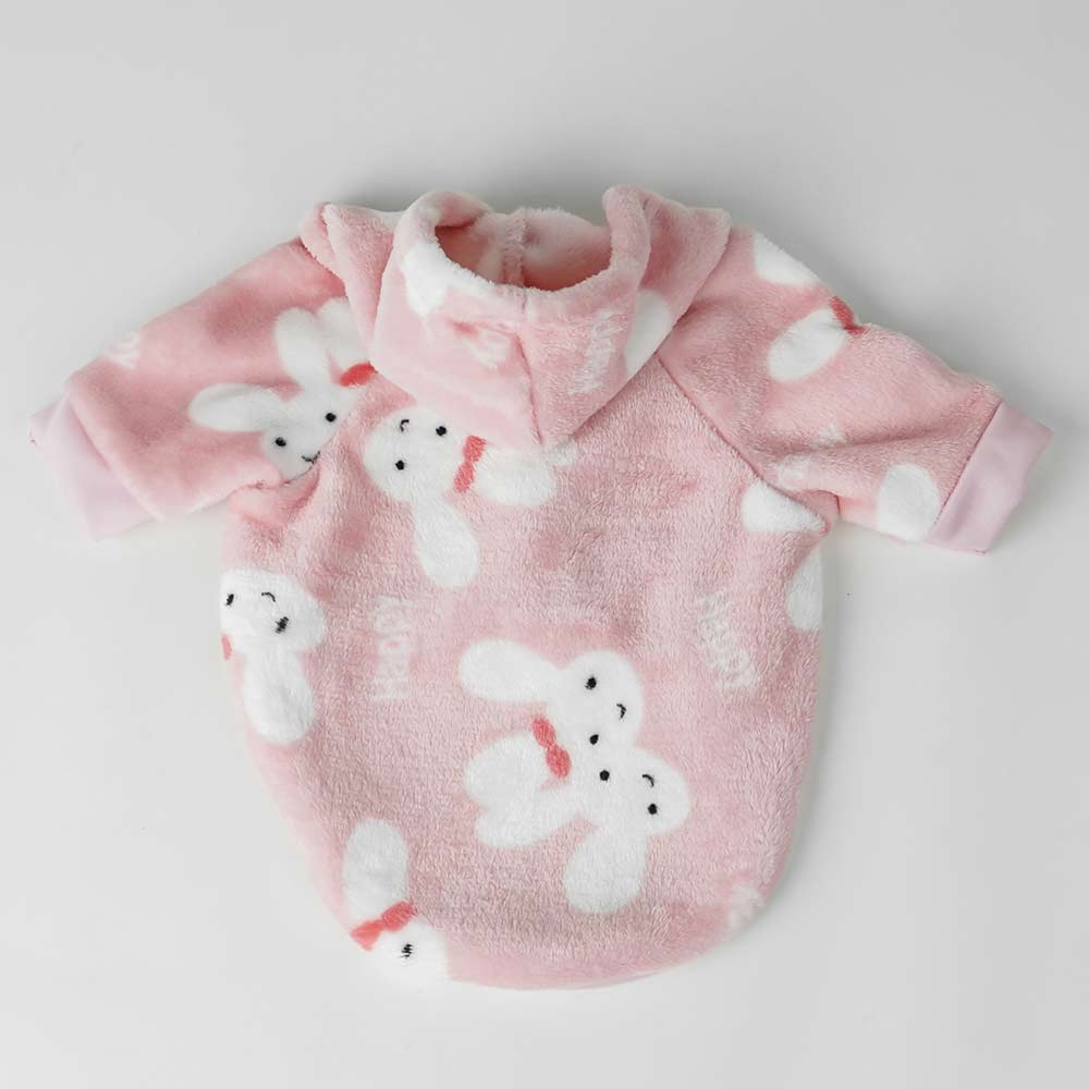 Bunny Pet Hoodie -Pink🐰🐾