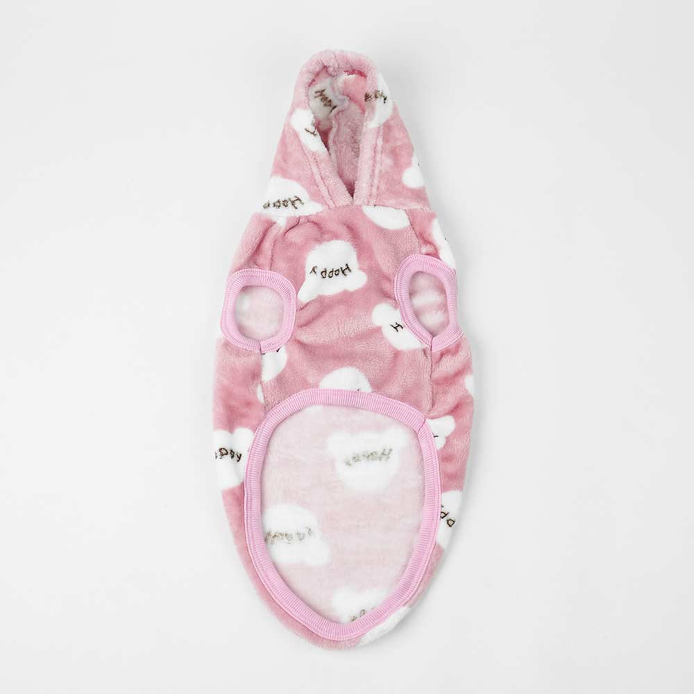 Happy Bear Pet Hoodie -Pink🌸🎀🐾