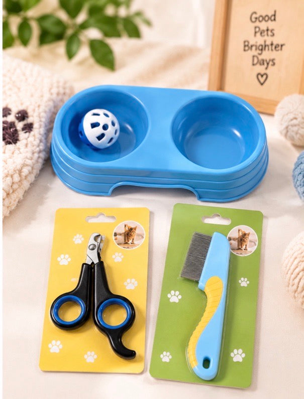 🩵 Pet Essentials Starter Pack (Rs. 999)