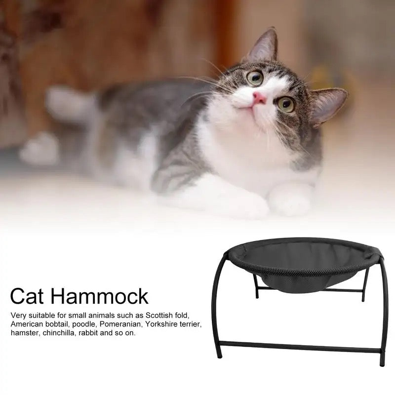 Recessed cat hammock