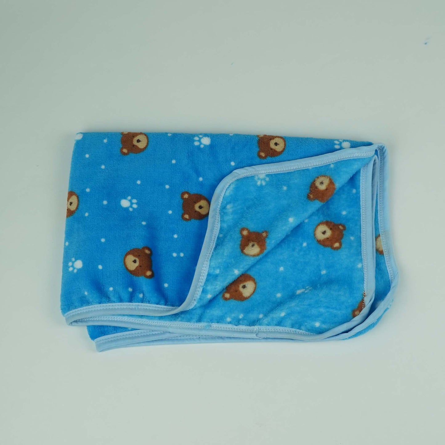 Bear Pet Blanket - Blue š»āāļø