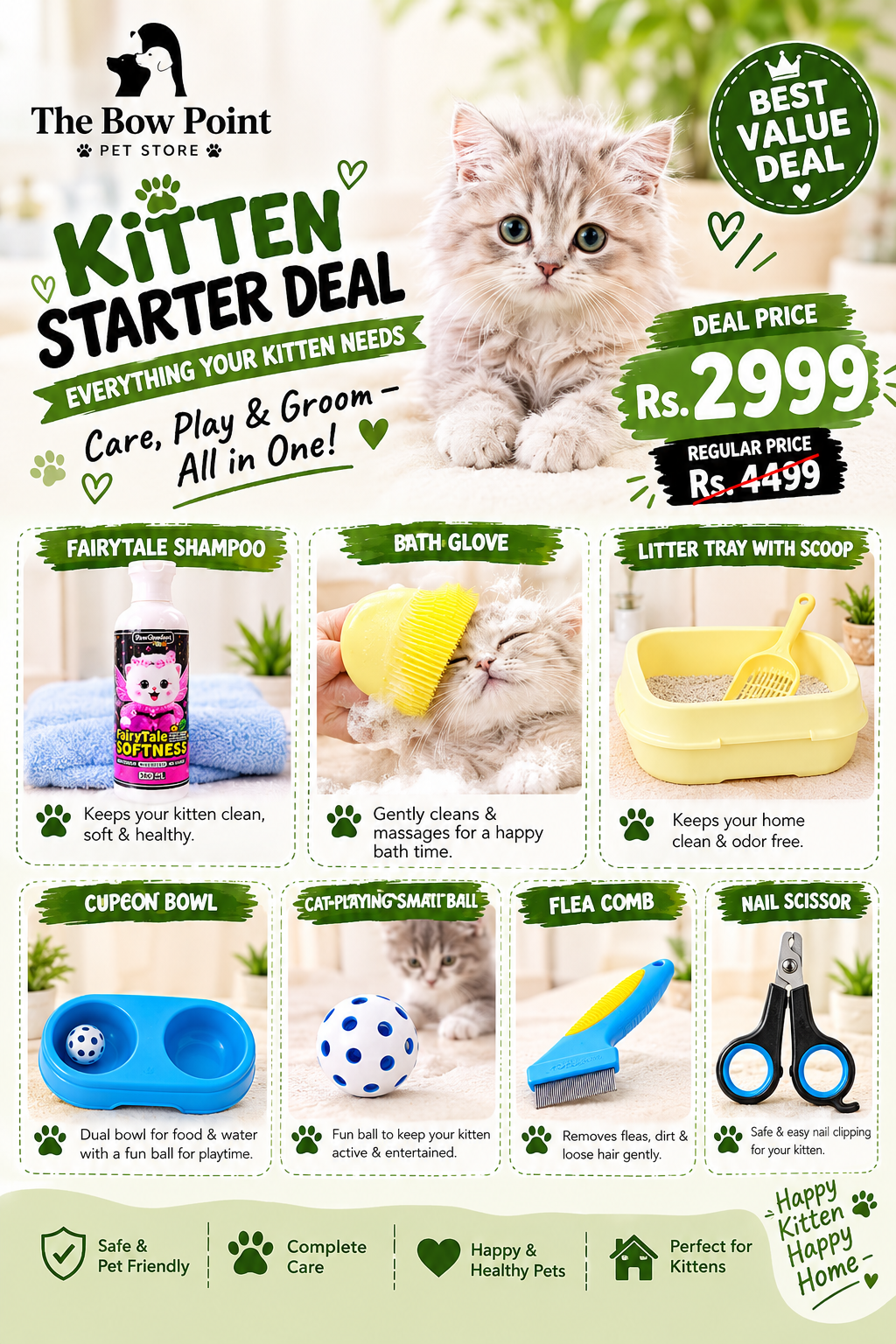 Kitten starter Deal Just 2999rs