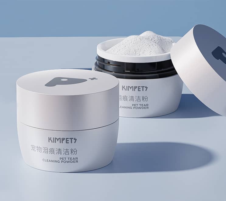 Pet eye stain powder + brush applicator πΏποΈ