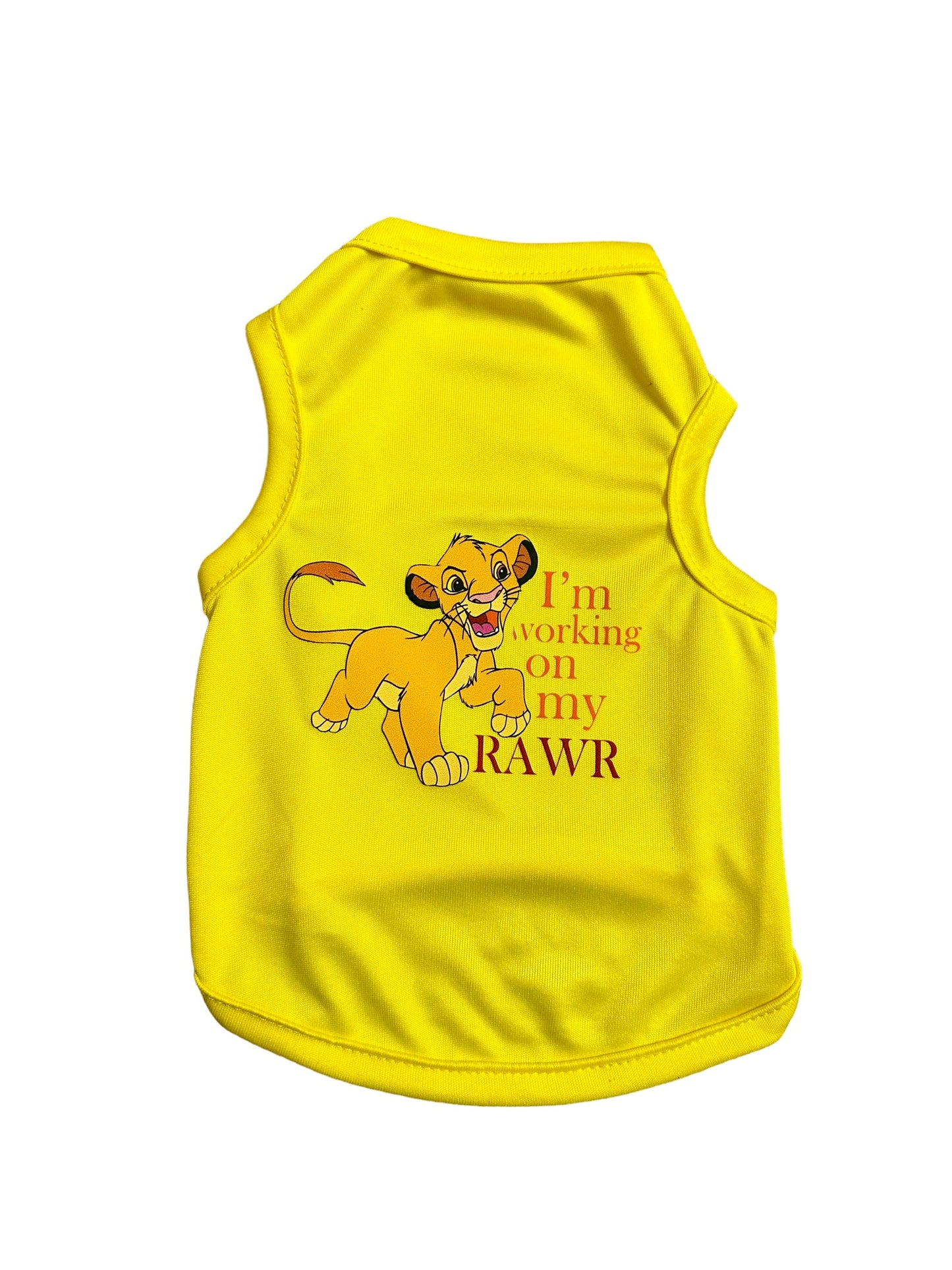 Simba Pet shirt - Summer