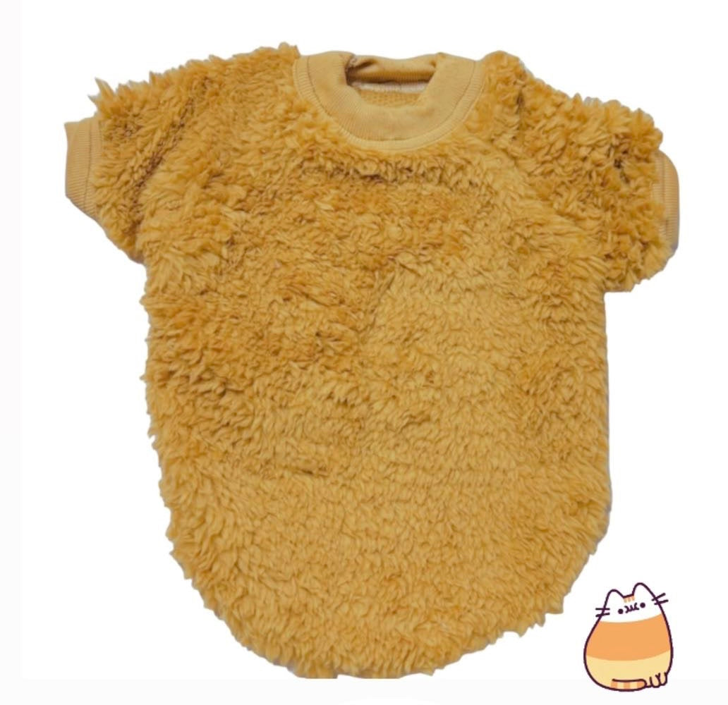 Cozy Pet Sweater - Camel š¤