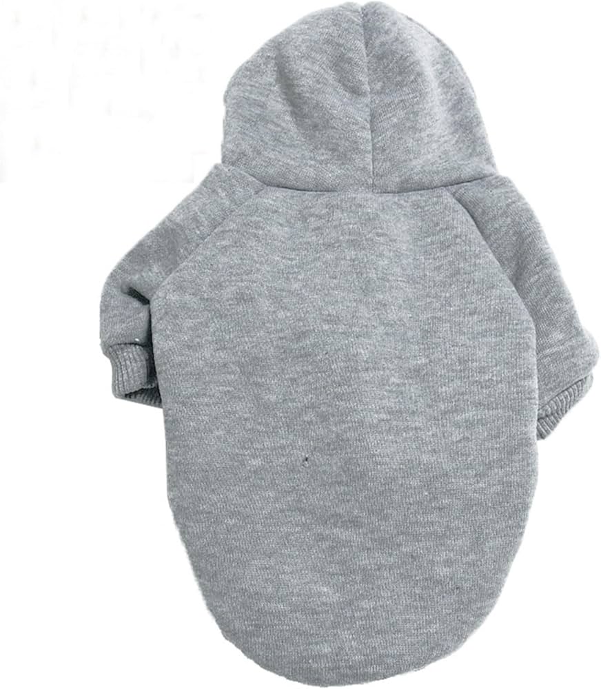 Plain Pet Hoodie - Grey š©¶ š¾