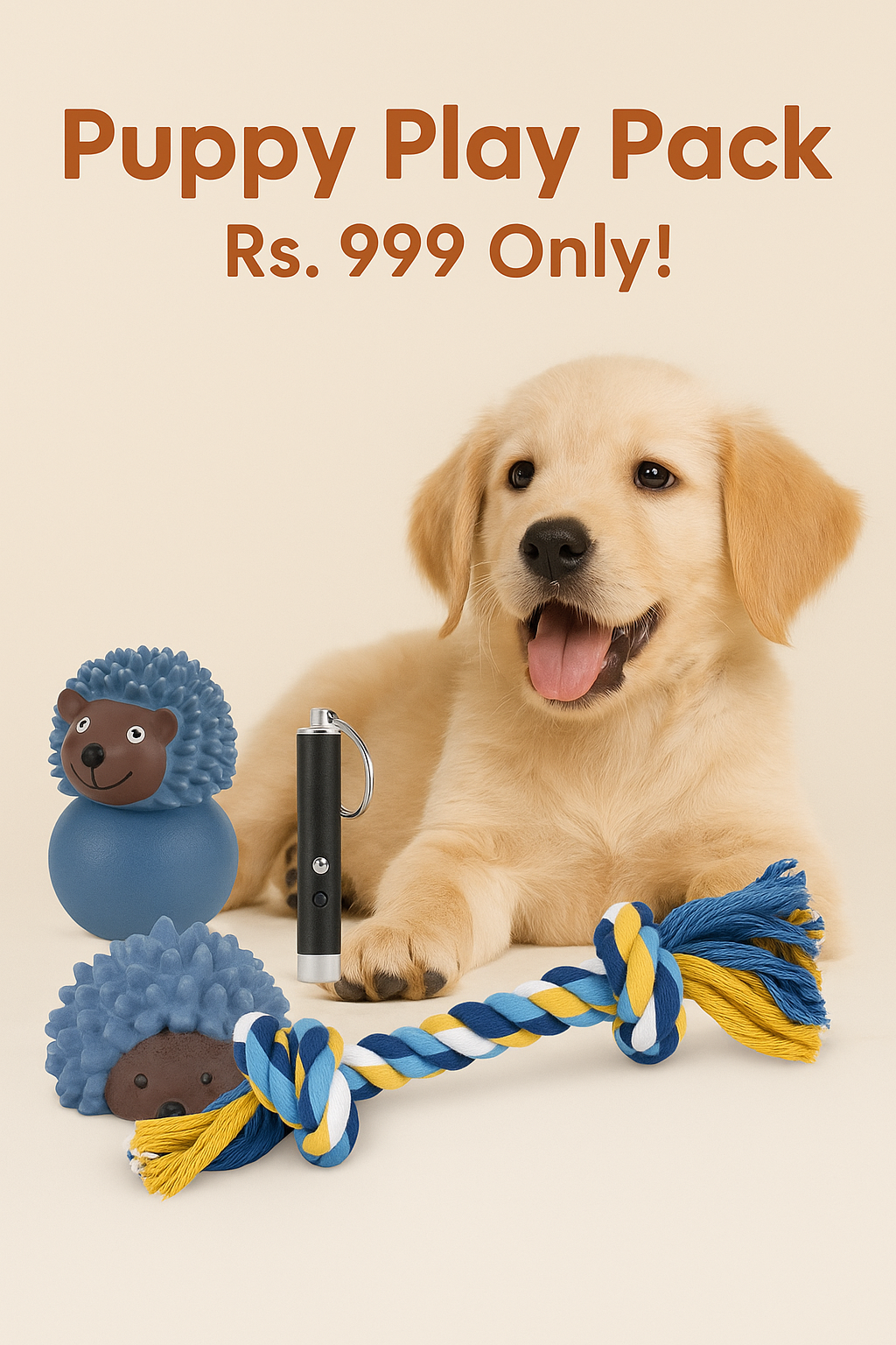 πΆ Puppy Play Pack β Rs. 999/-