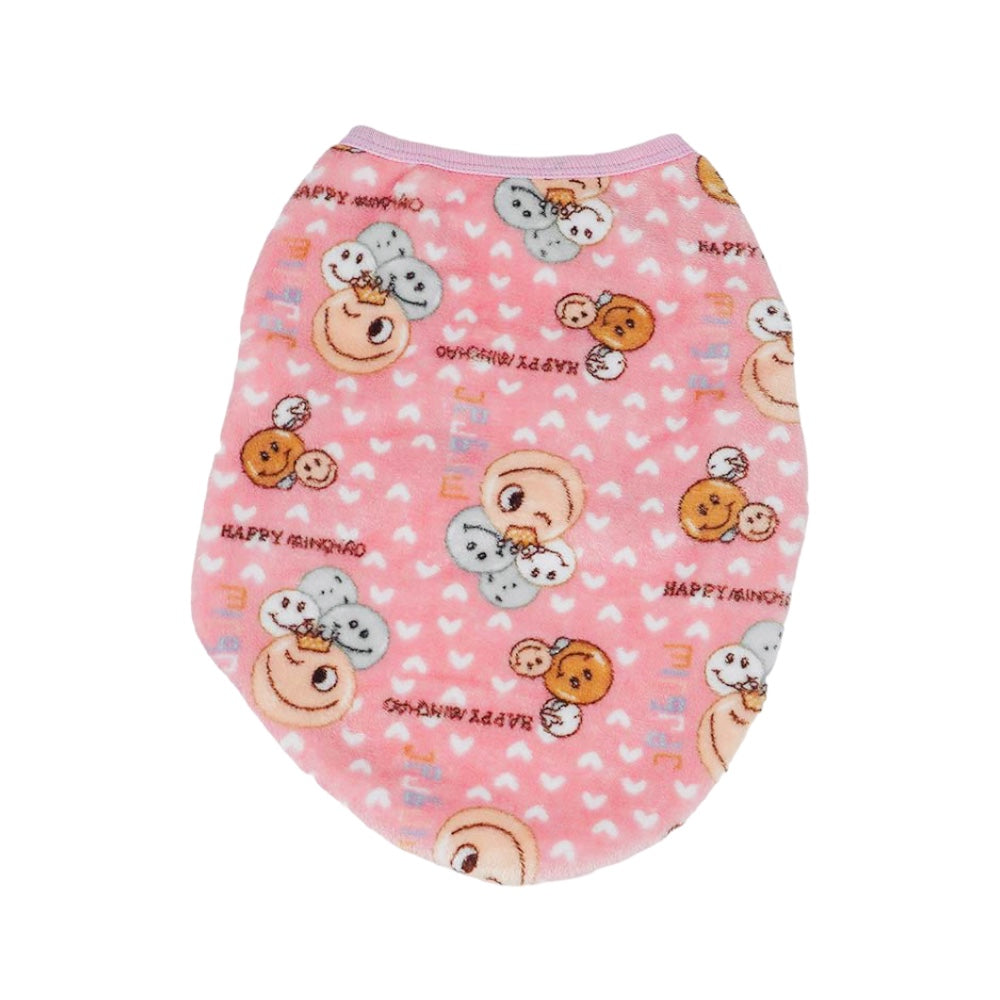 Happy faces Pet Sweater -Pink 😊☺️