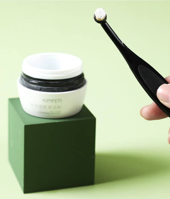 Pet eye stain powder + brush applicator πΏποΈ