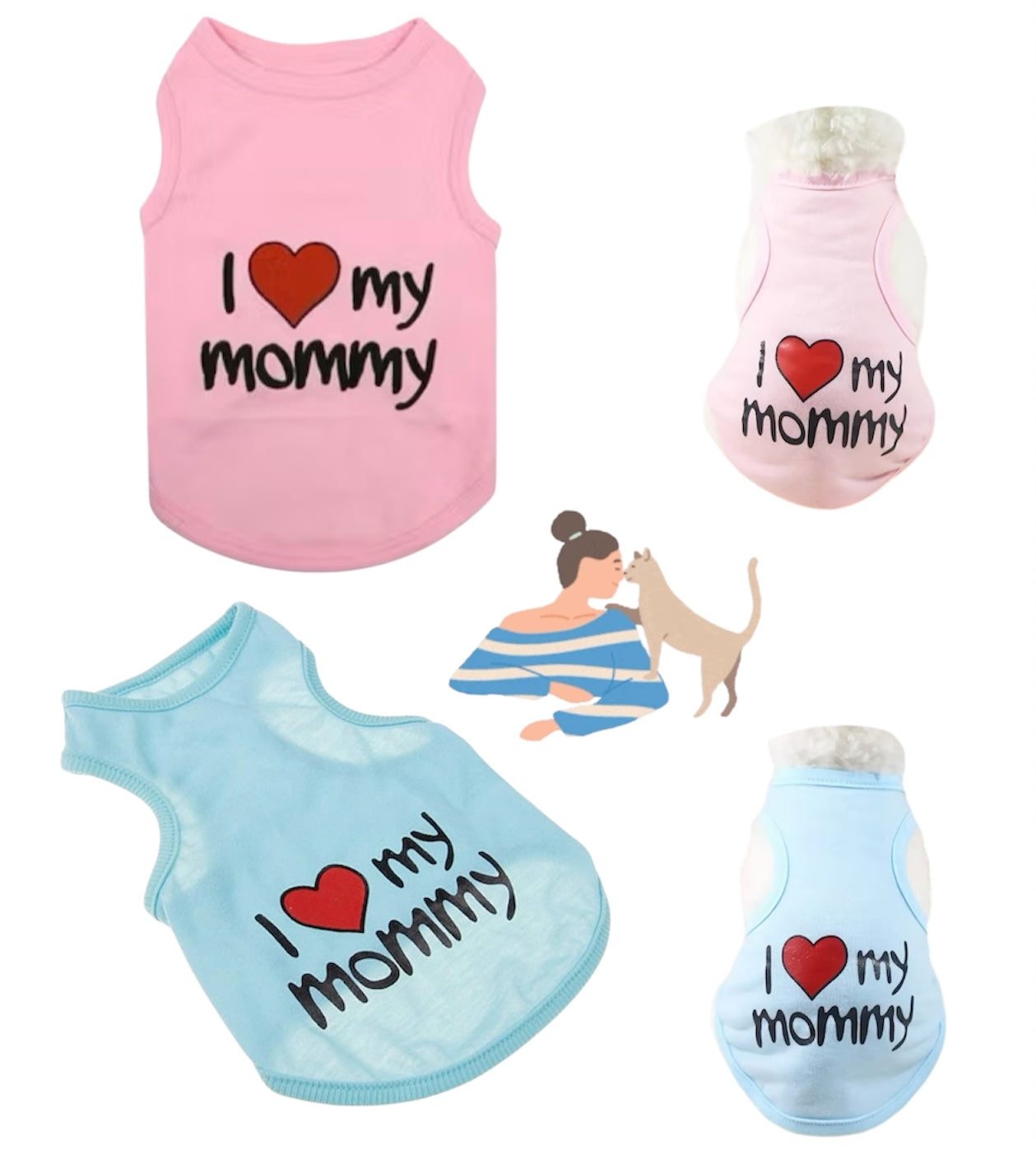 I ♥️ mommy pet shirt