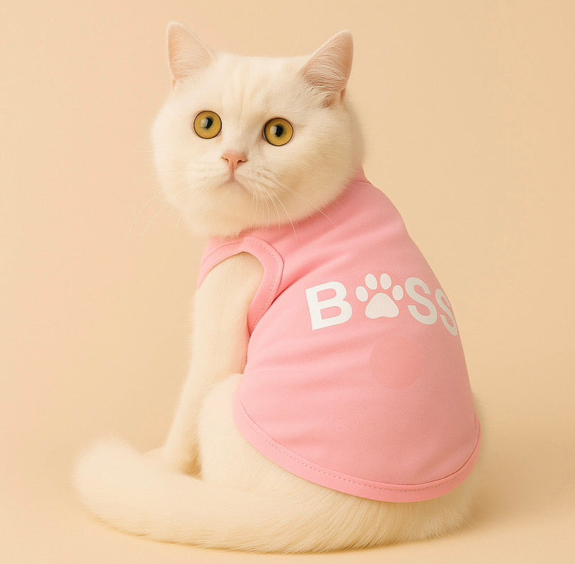 Boss Pet Shirt - | Summer