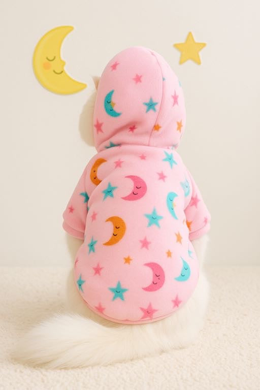 Twinkle star hoodies Pink š