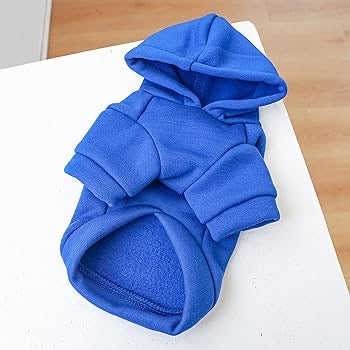 Diorable pet hoodie   Blue š