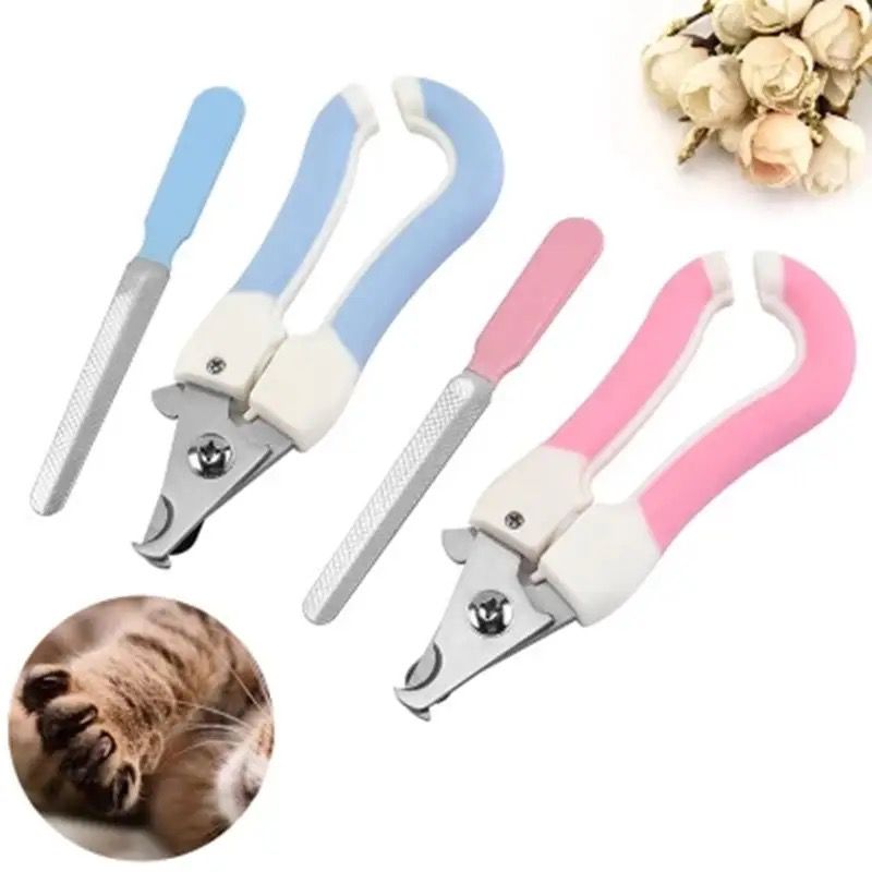 Pet nail clipper with filer | For cats and dogs
