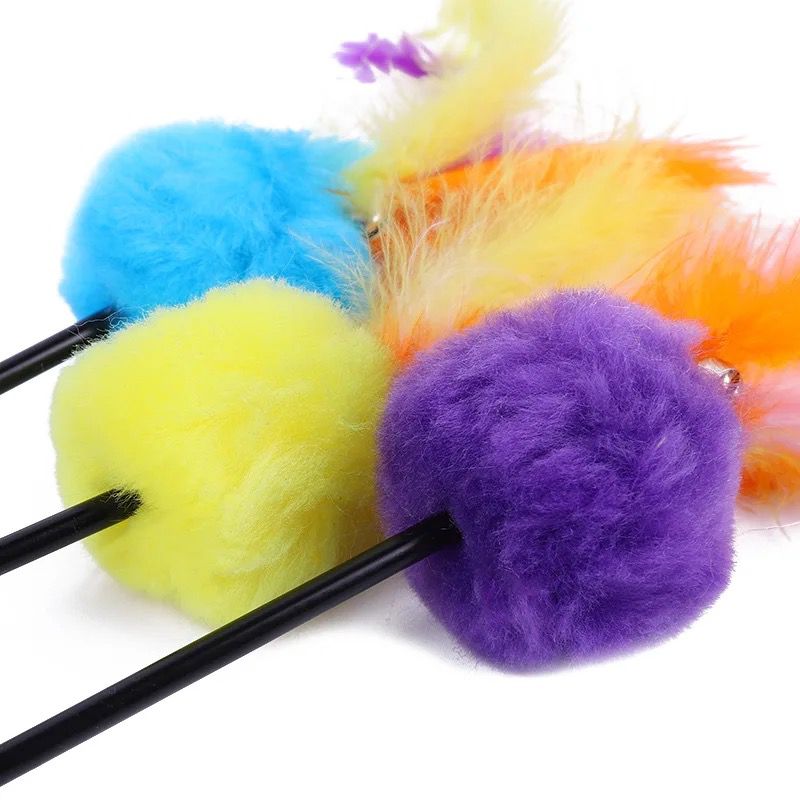 Fluffball fathers toy stick.🦯🦯