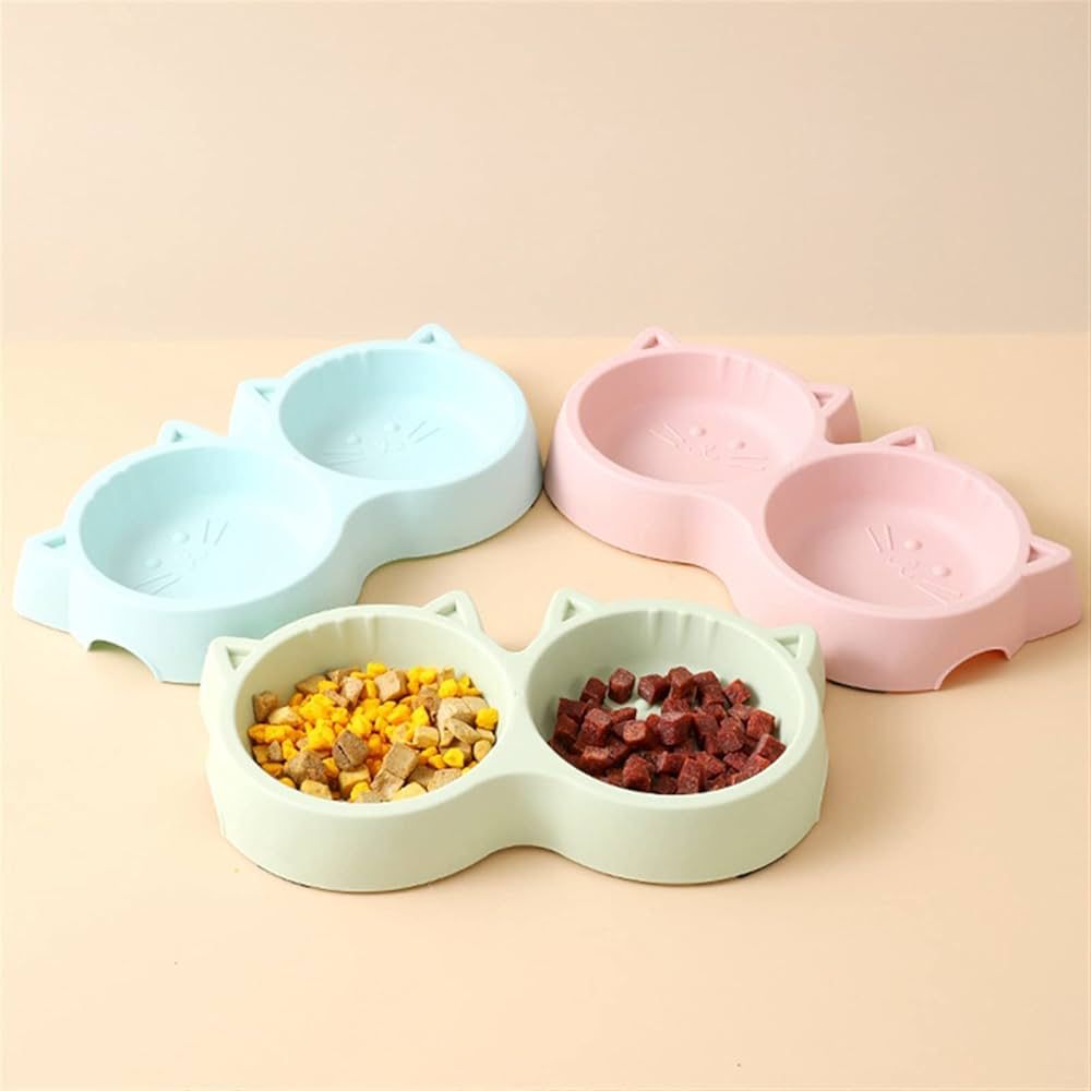 Double sided cat bowls