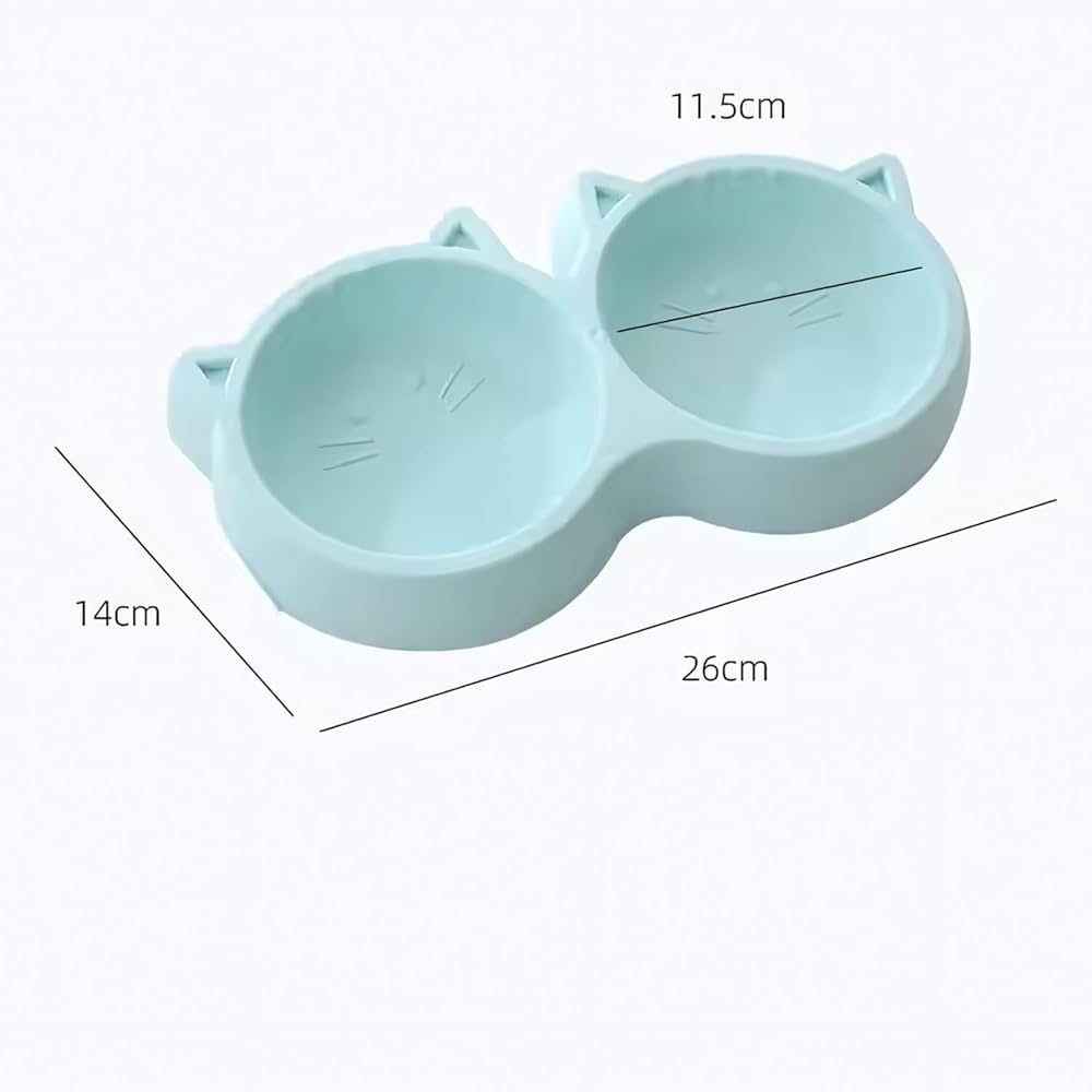 Double sided cat bowls