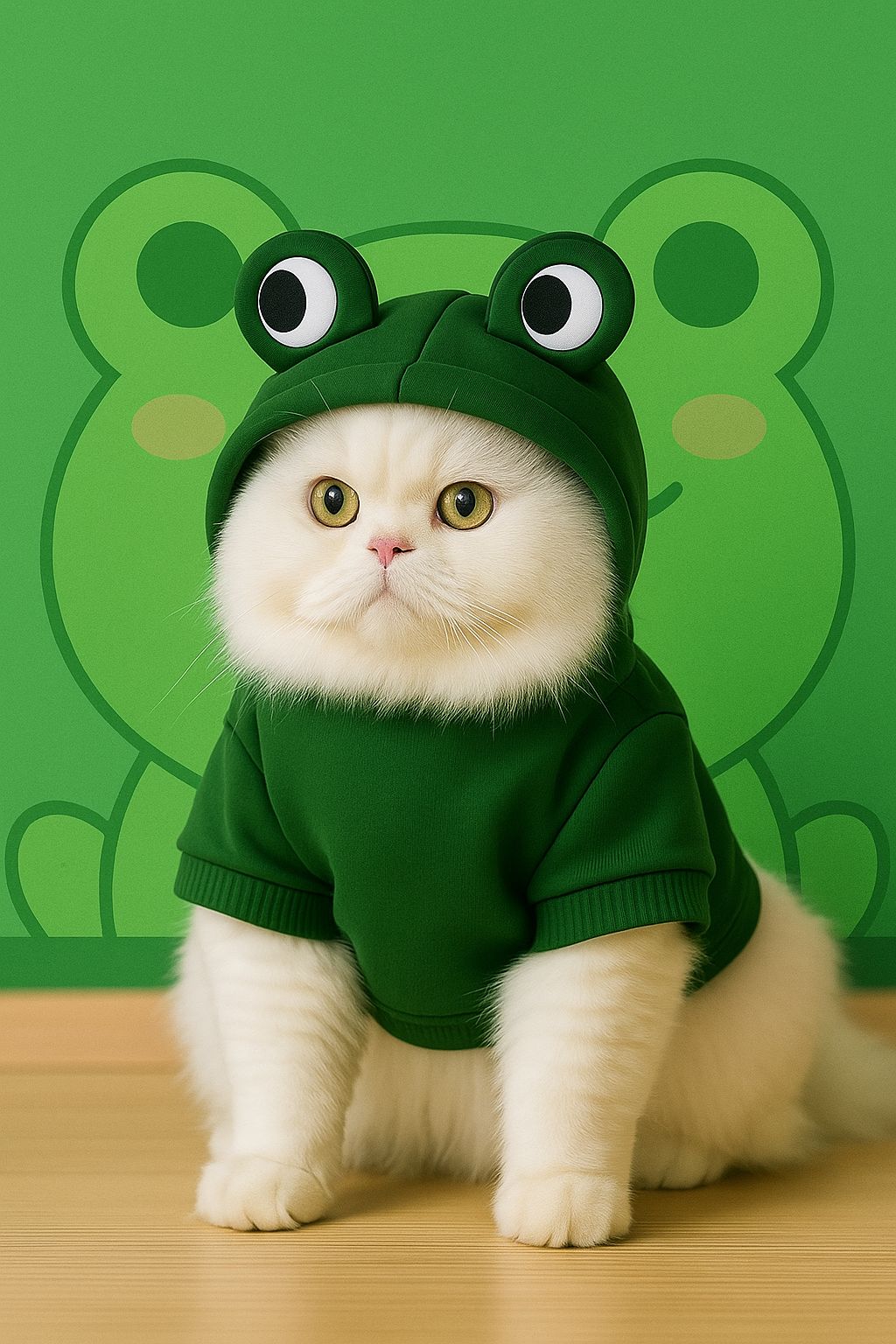 Frog Pet Hoodie ๐ ๐ธ