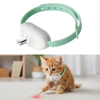 Laser Collar Toy for Cats π±β¨