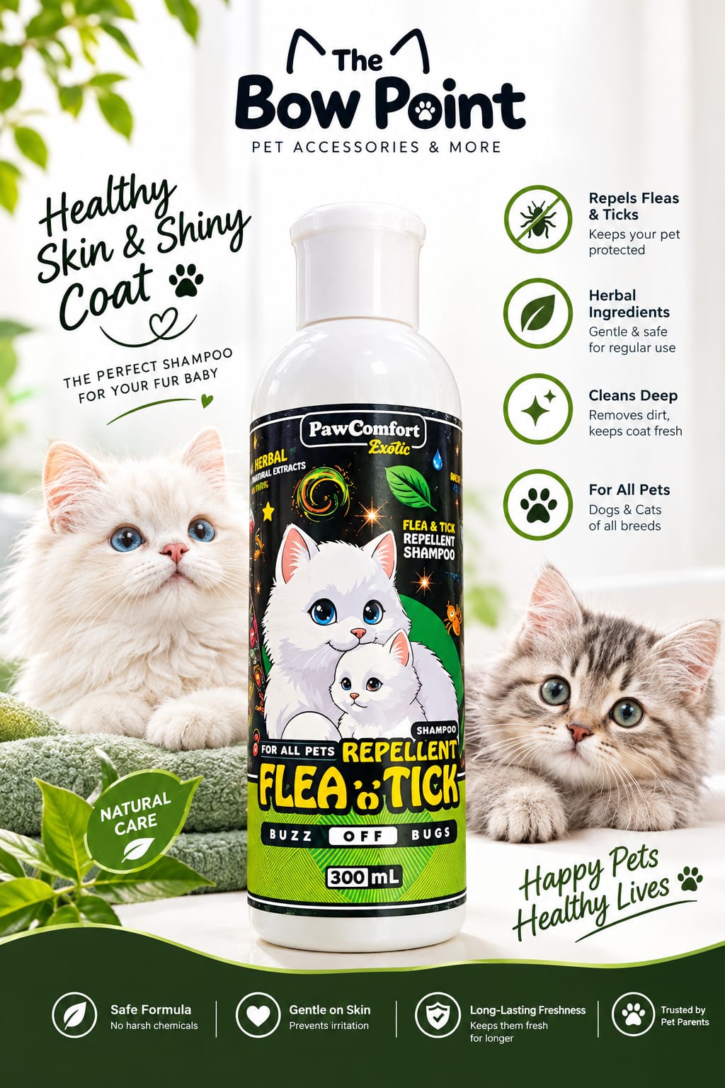 Flea & Tick Repellent Shampoo