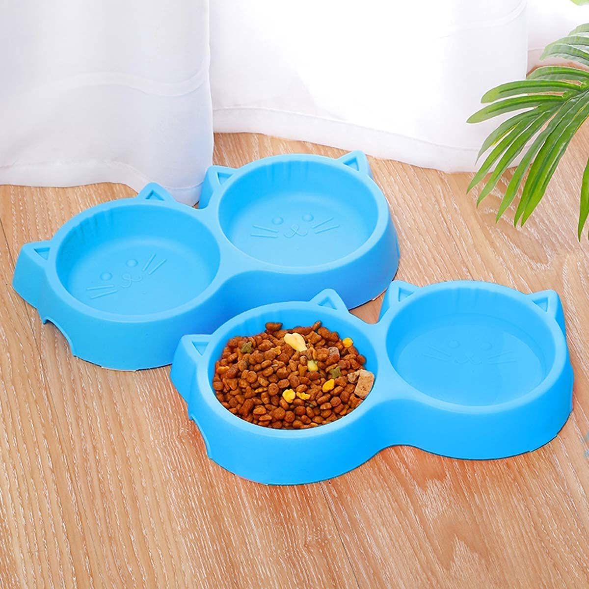 Double sided cat bowls