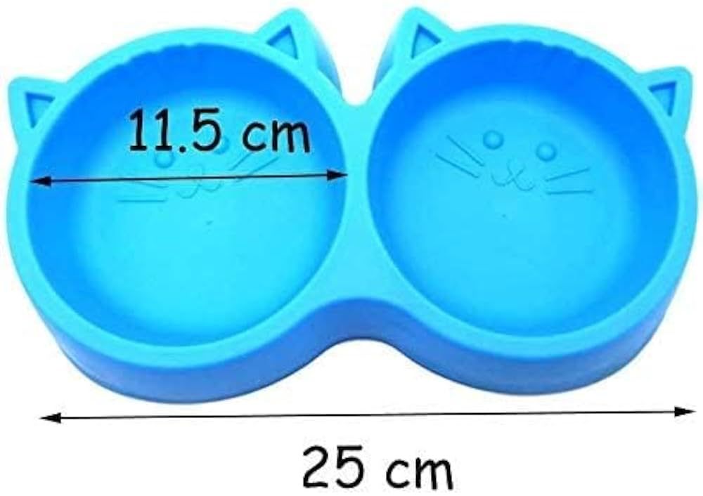 Double sided cat bowls