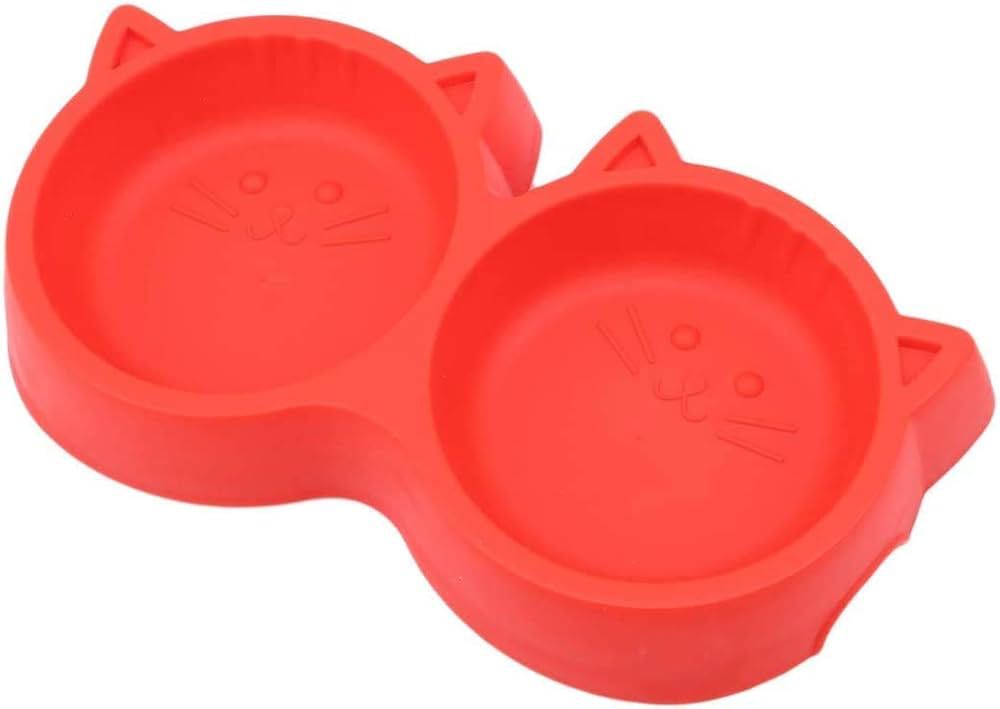 Double sided cat bowls
