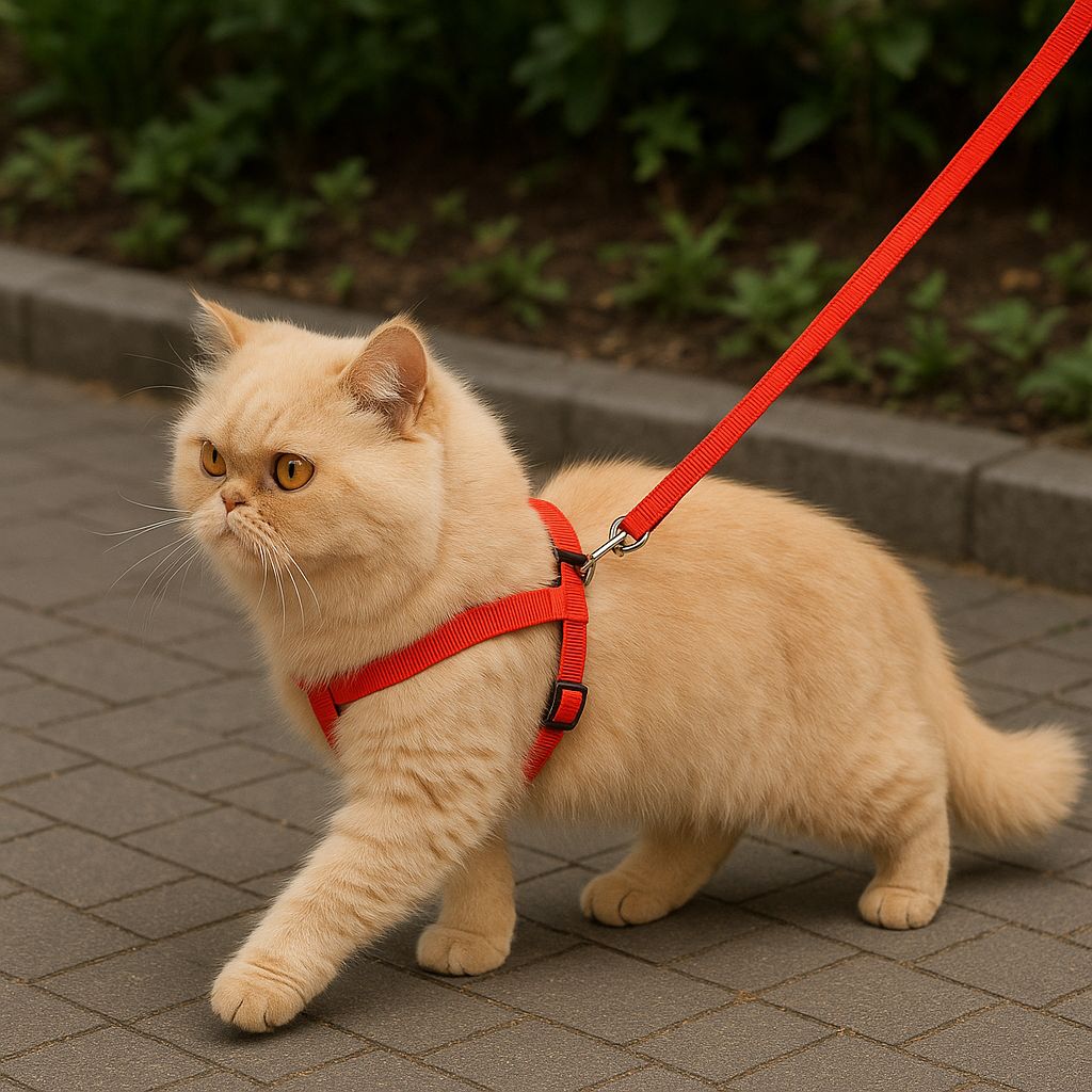 Plain Pet harness Adjustable