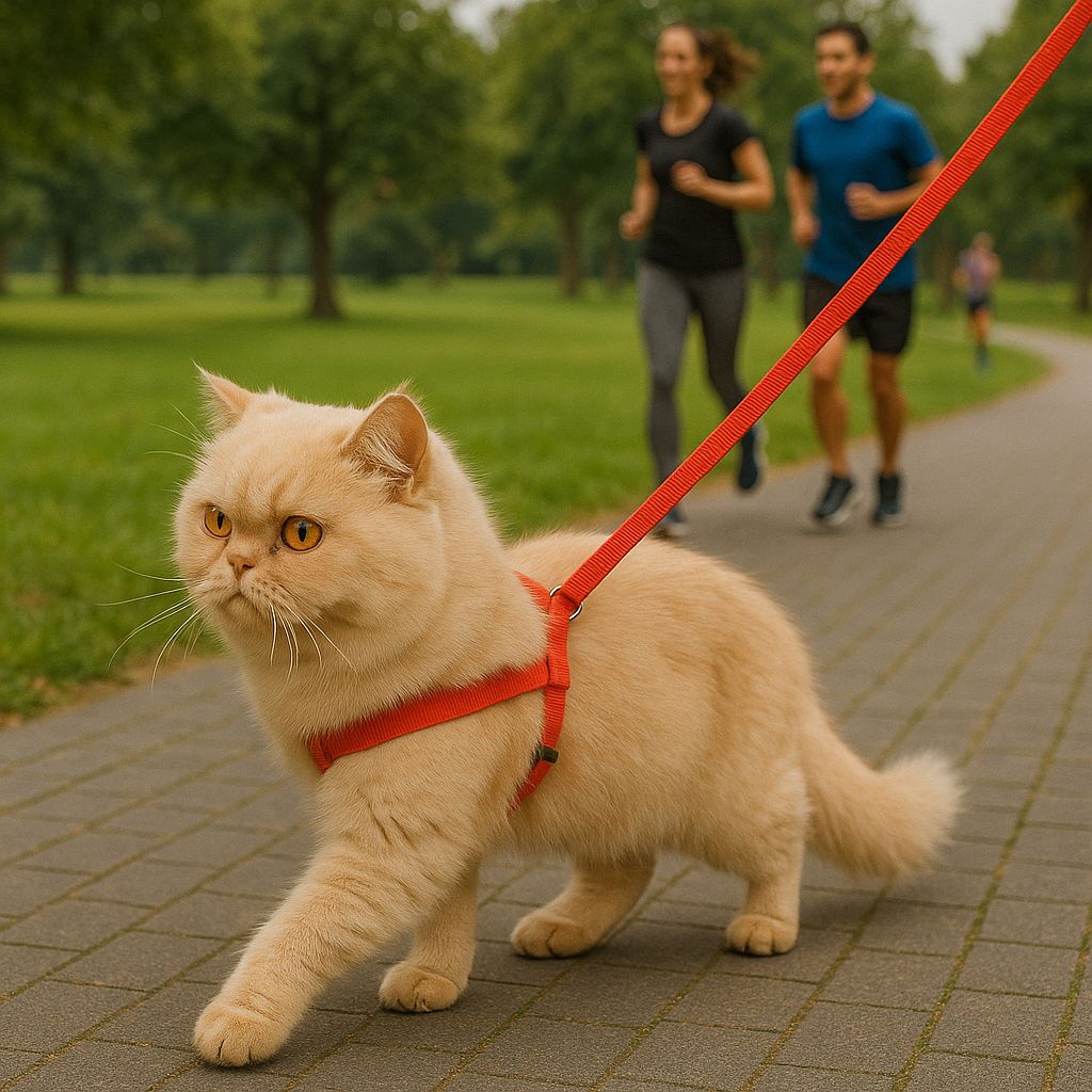 Plain Pet harness Adjustable