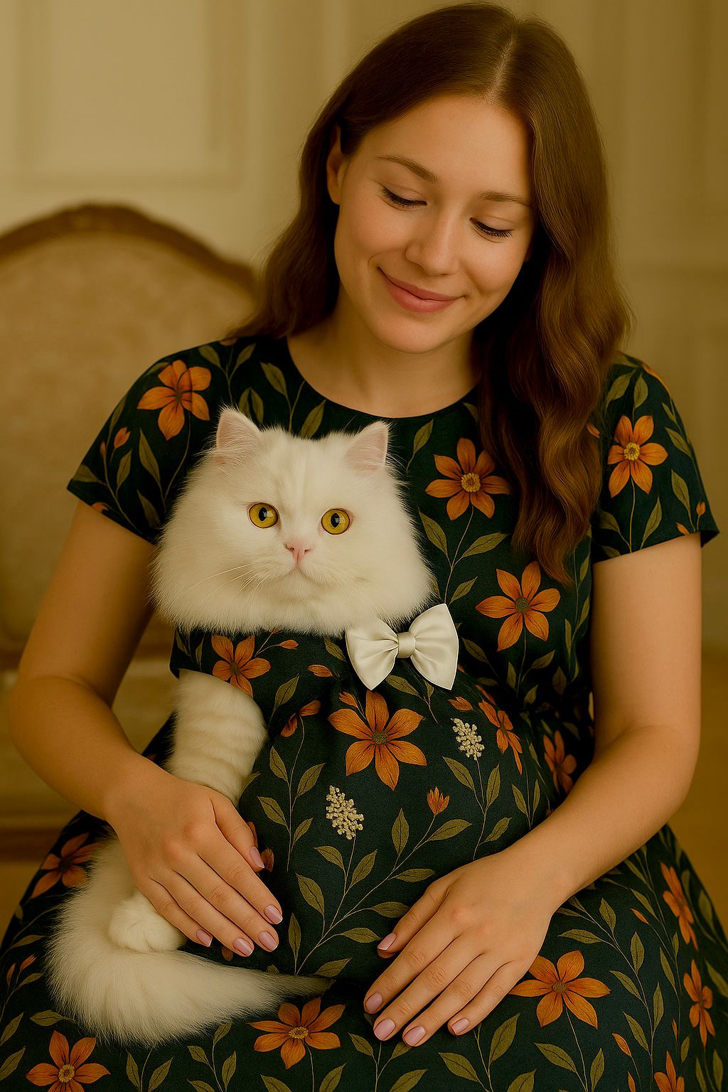 Mom & Cat duo - Bella Pet Frock π€ππ