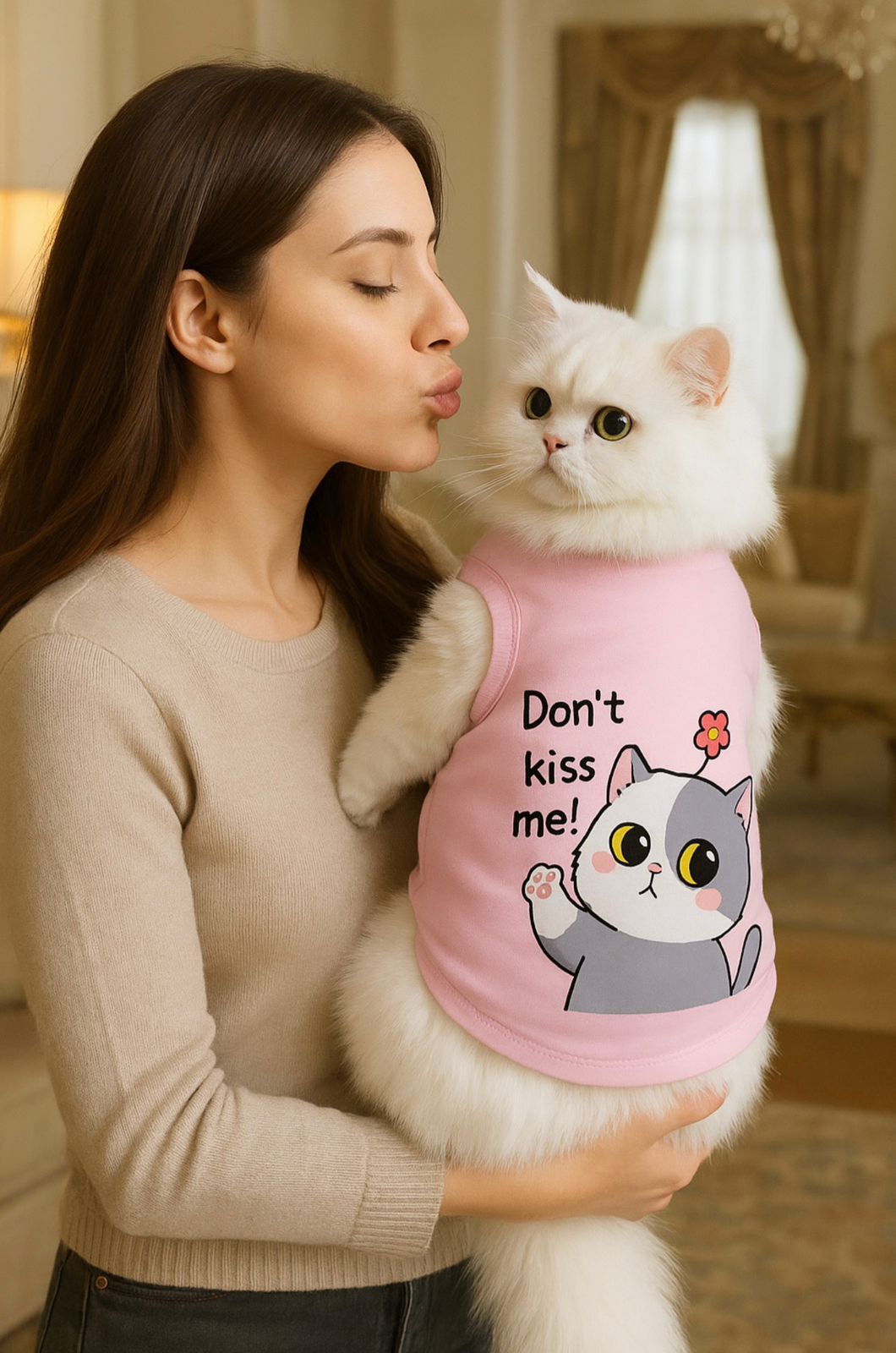 Don’t Kiss Me Cat Shirt 😽
