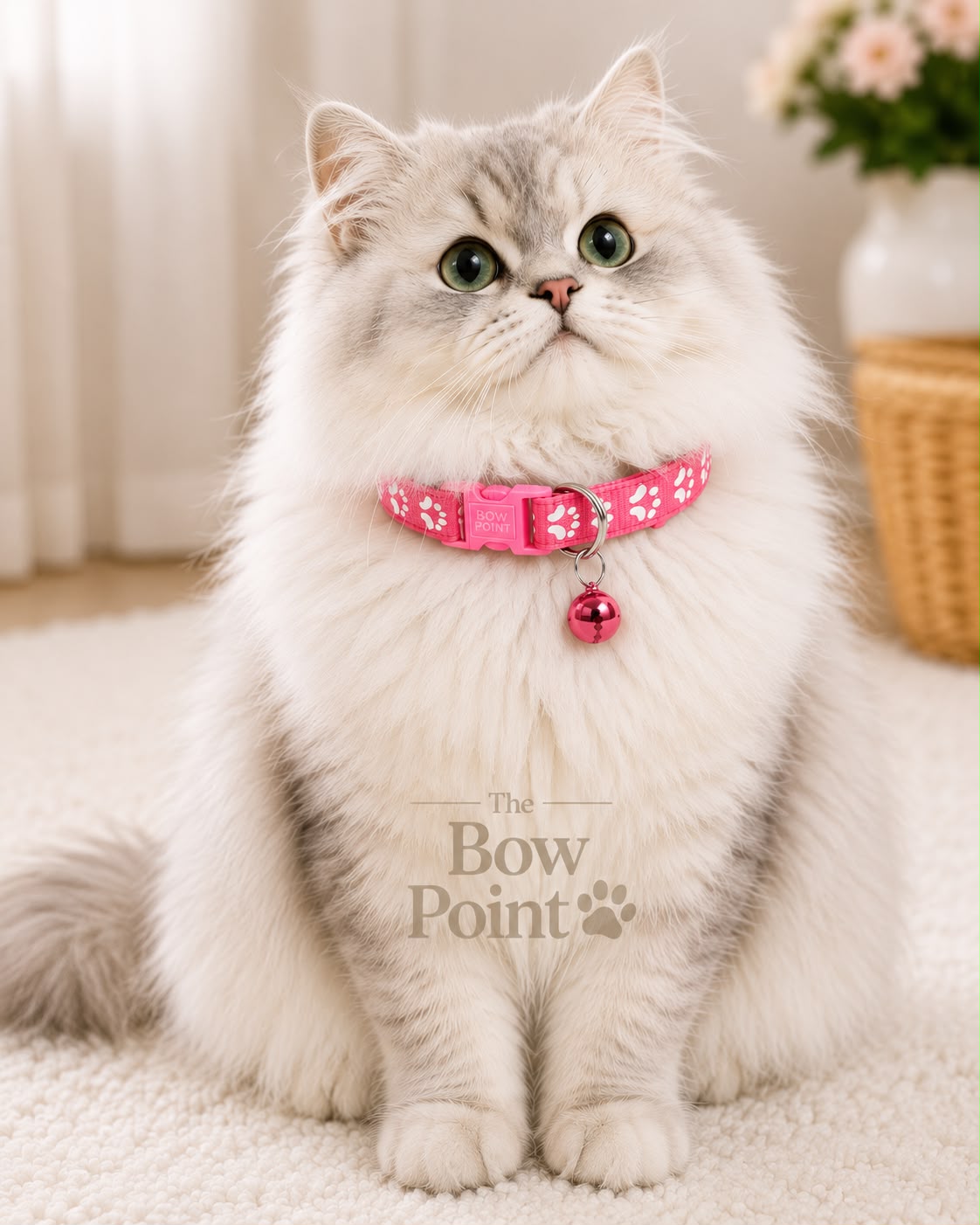 Paw Pet Collar with Bell