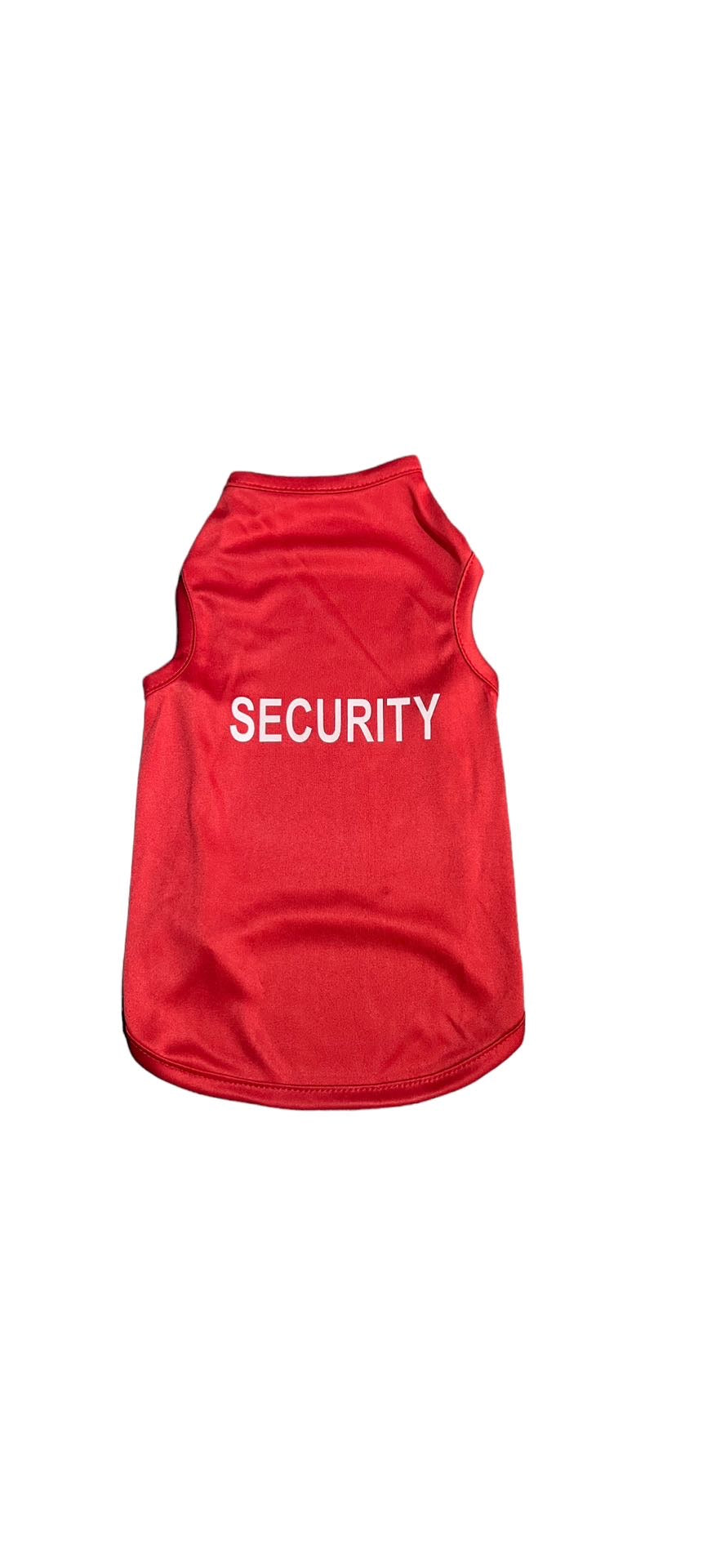 Security pet shirt - RED π