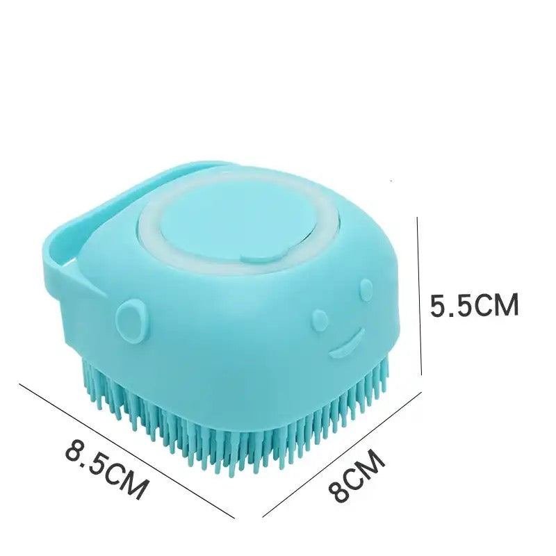 Pet Bath Glove | Easy pet cleaning | Shampoo container