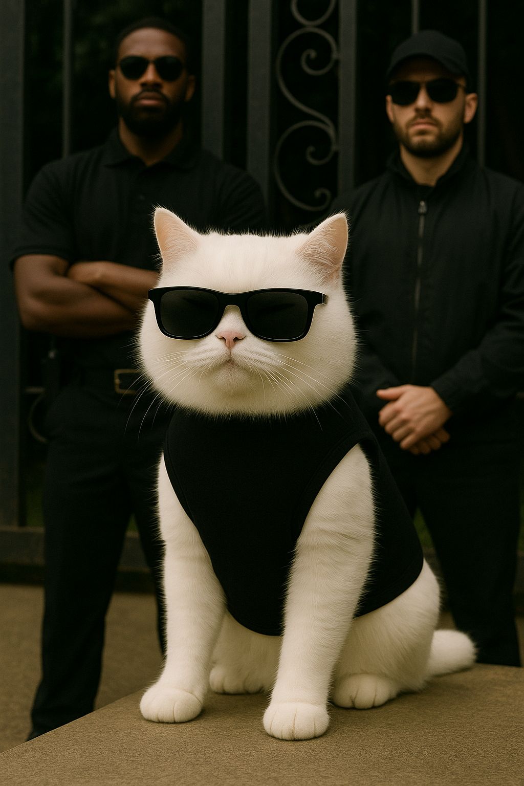 Security pet shirt - BLACK ๐