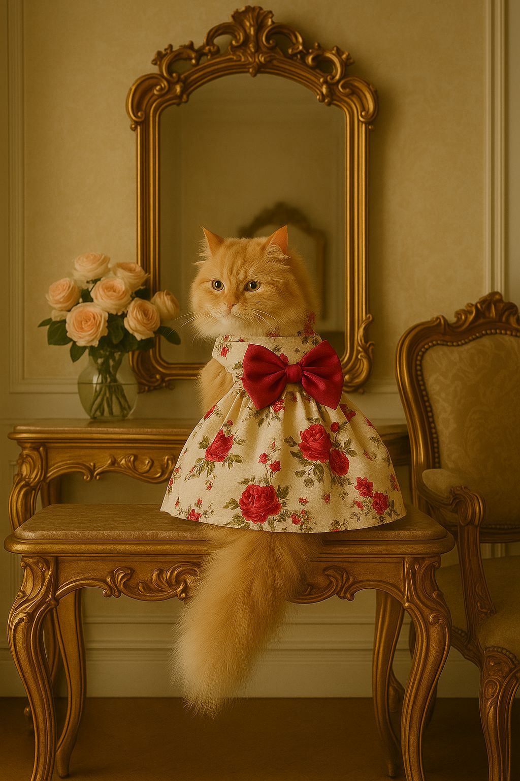 Victoria Pet Frock🌼