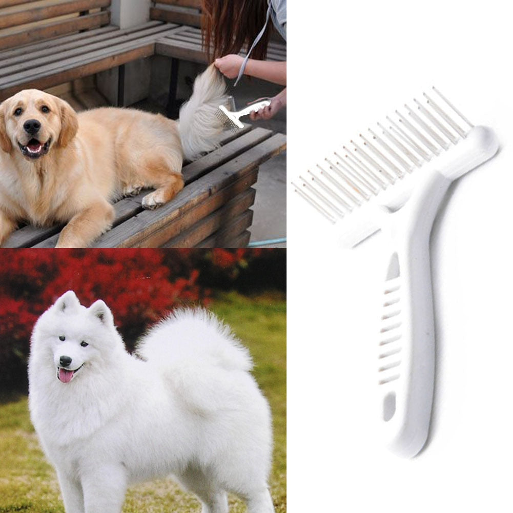 Long hair grooming brush