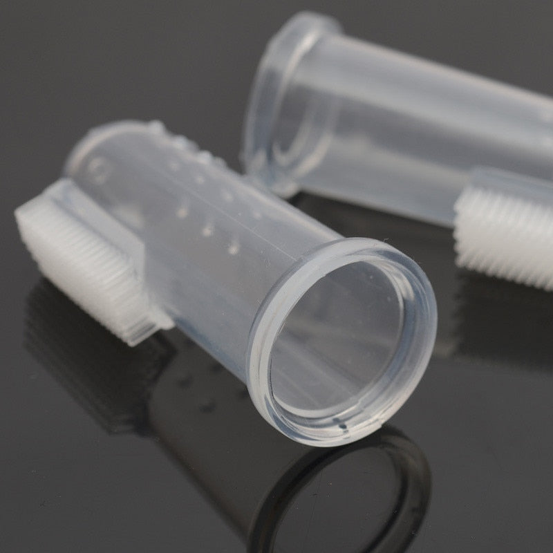 Soft Silicon Finger Pet Tooth Brush