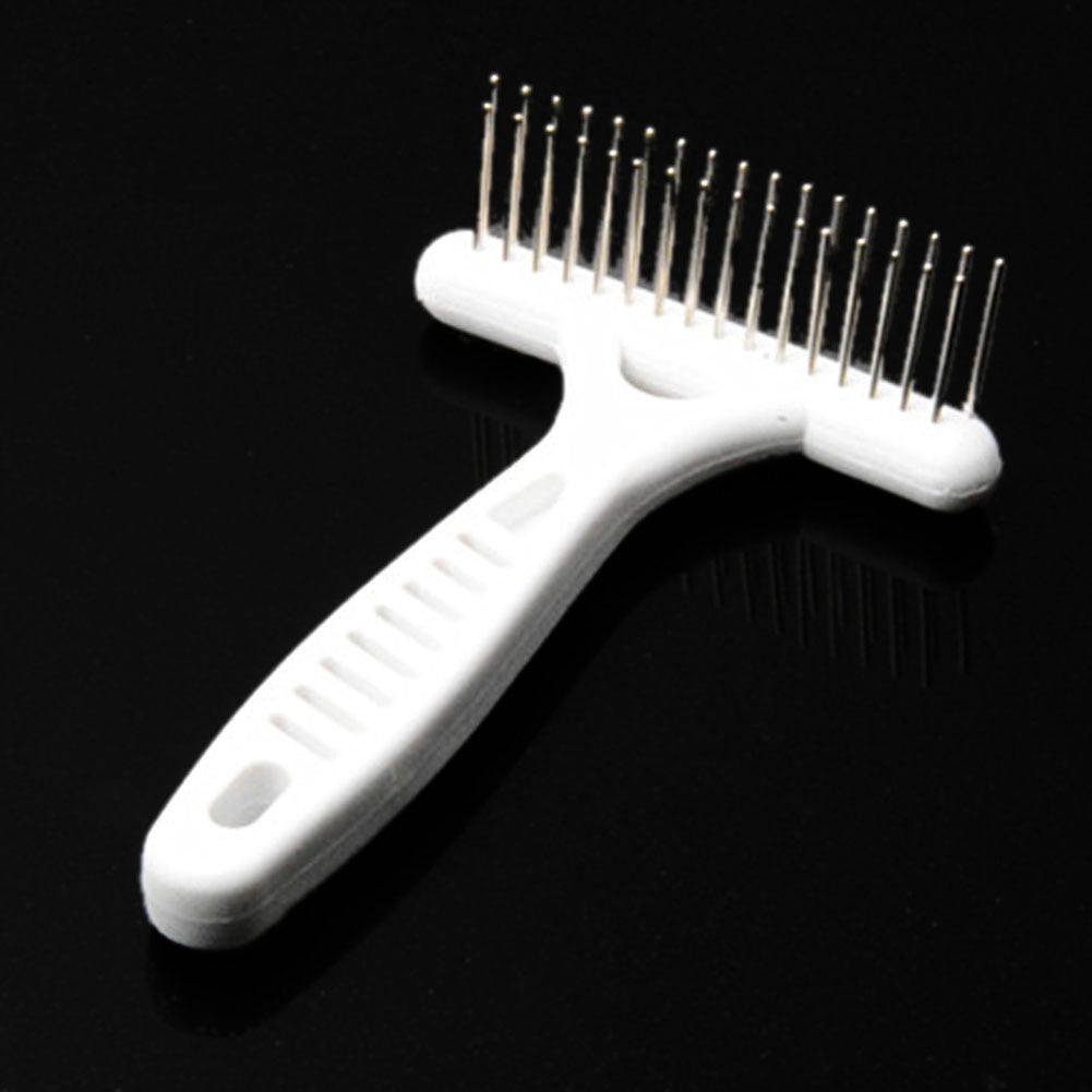 Long hair grooming brush