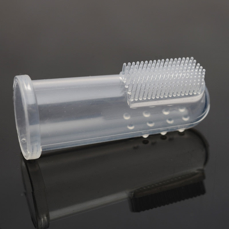 Soft Silicon Finger Pet Tooth Brush