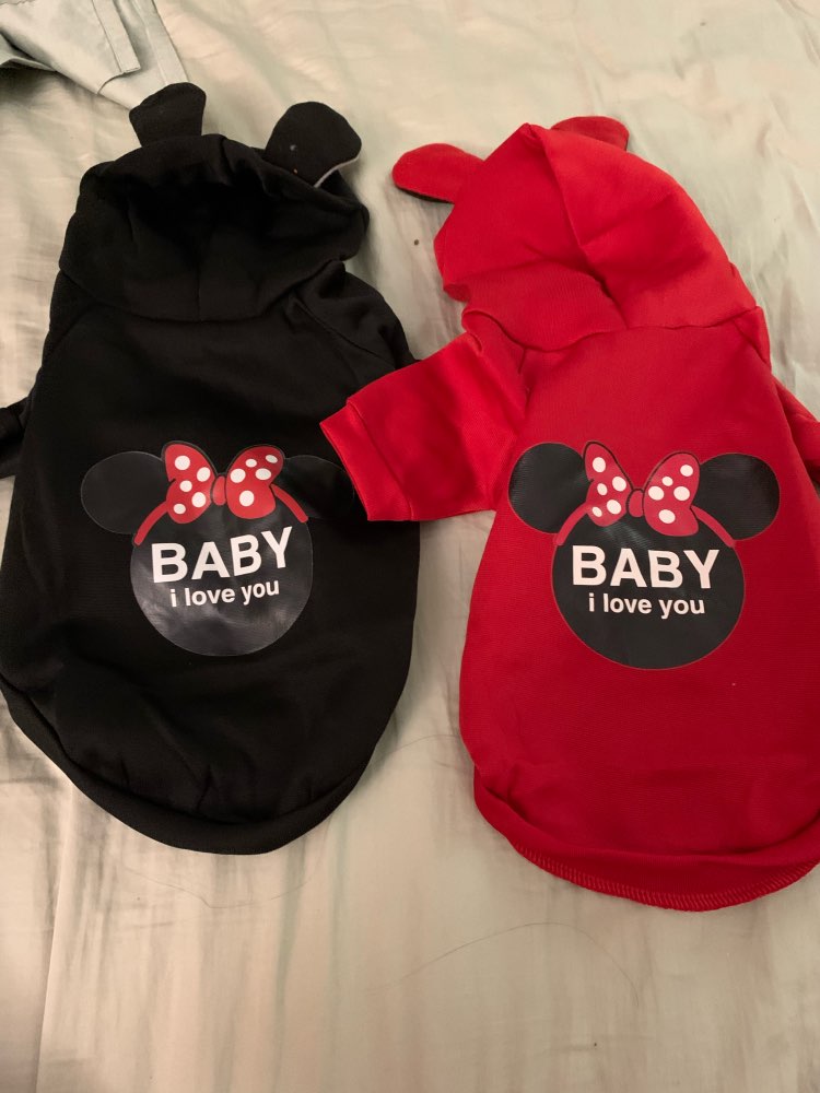 Mickey mouse Pet Hoodie- Spring.
