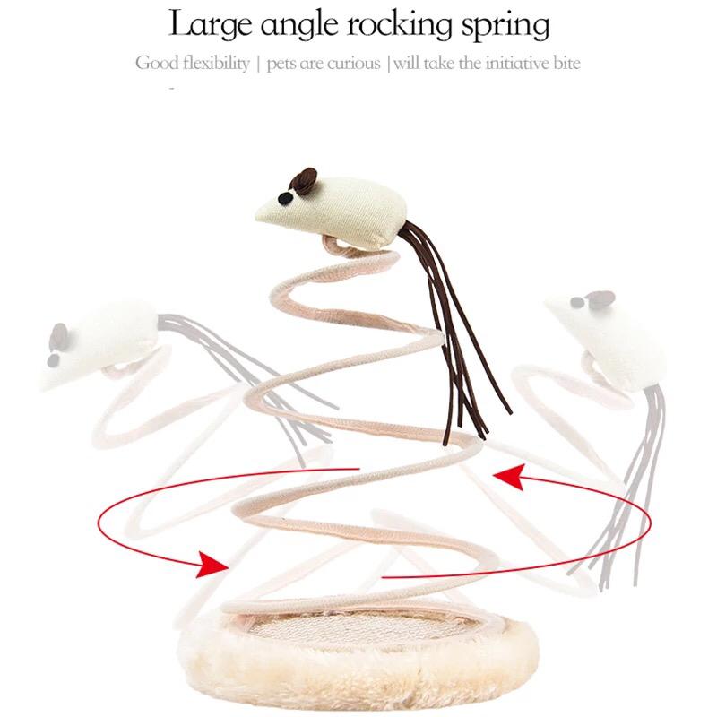Spiral Spring Cat Toy