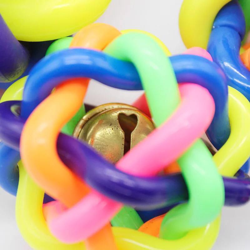 Colorful pet toy ball