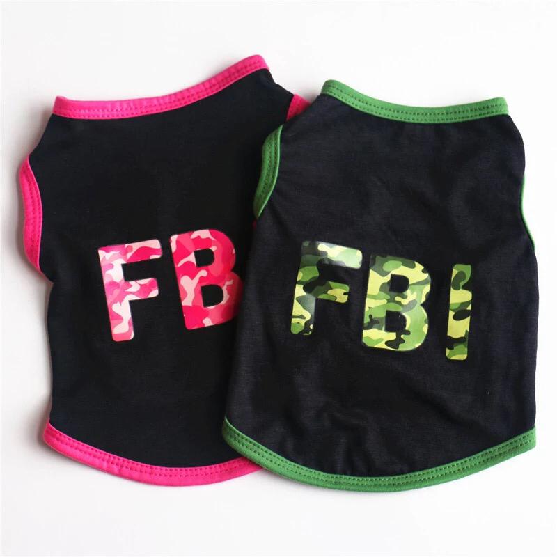 FBI Pet shirt Pink Summer