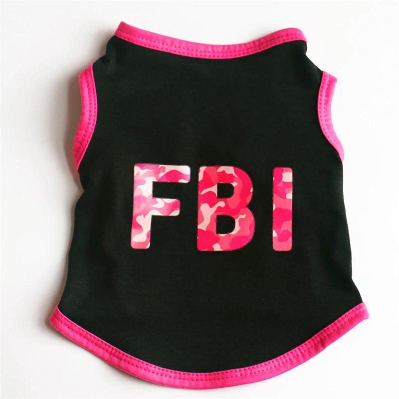 FBI Pet shirt Pink Summer