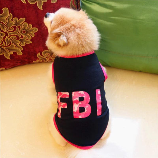 FBI Pet shirt Pink Summer