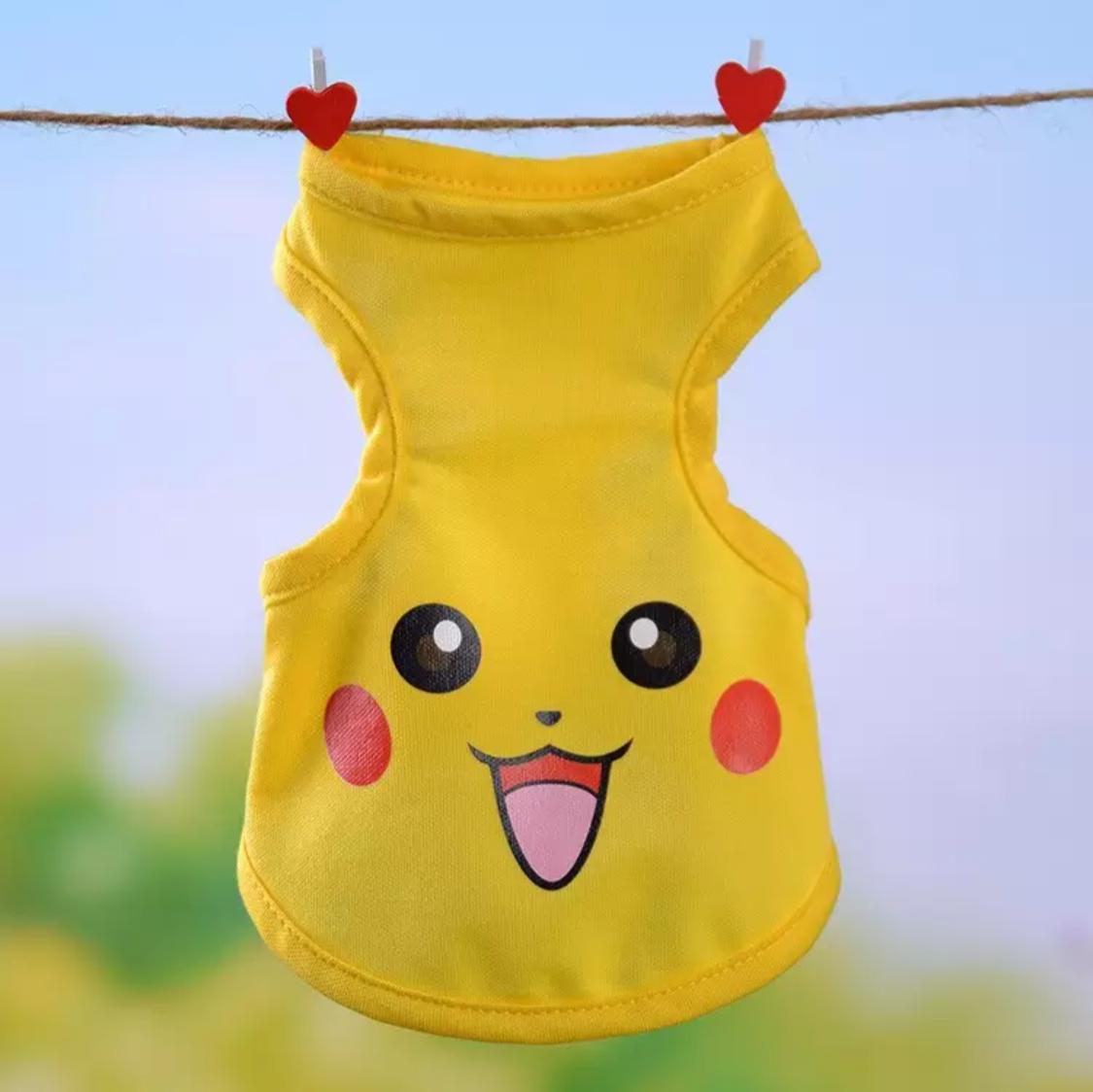 Pikachu Pet shirt - Summer