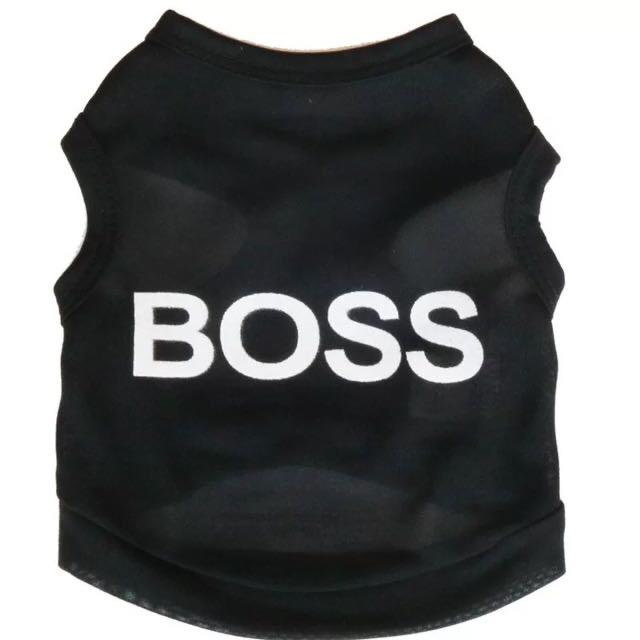 Boss Pet Shirt -BLACK | Summer