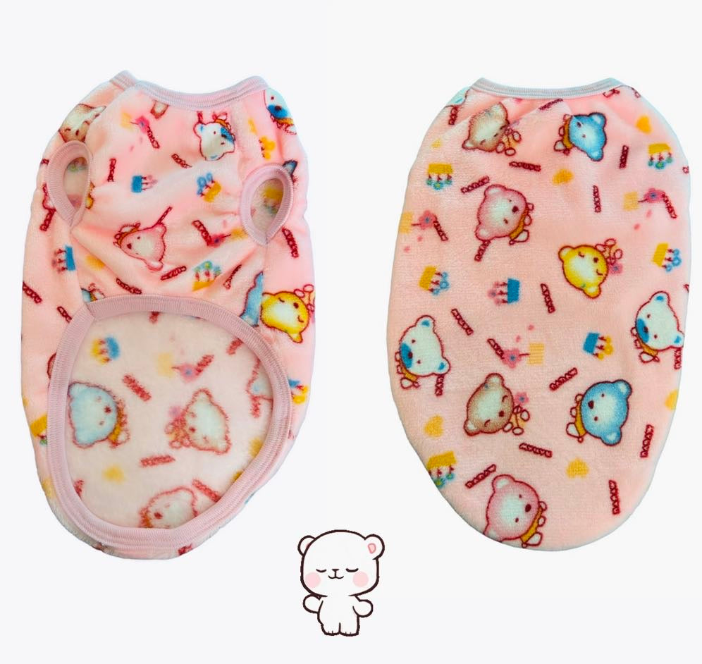 Bubble bears pet sweater 🐻😍 - Pink