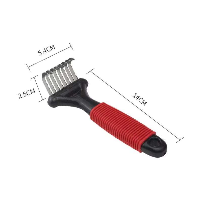 Pet hair dematting Comb